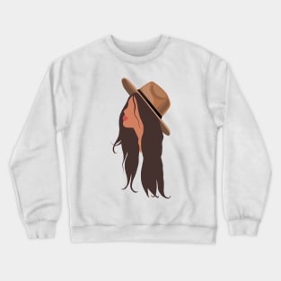 Brunette Block Silhouette Crewneck Sweatshirt